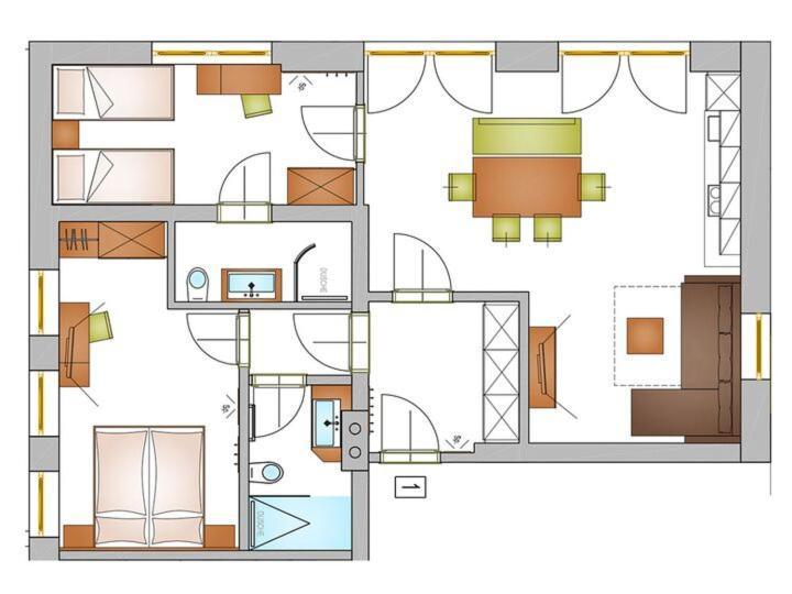 Appartement Schwab Ski In & Out Schladming Kültér fotó